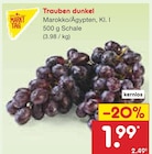 Netto Marken-Discount Pforzheim - Trauben dunkel Angebot im Prospekt Trauben dunkel bei Netto Marken-Discount im Pforzheim Prospekt für 1,99 €