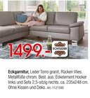Eckgarnitur Angebote bei Zurbrüggen Bottrop für 1.499,00 €
