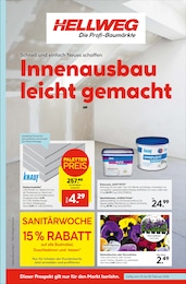 Hellweg Prospekt für Iserlohn: "Innenausbau leicht gemacht", 16 Seiten, 23.02.2026 - 28.02.2026