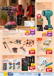 Bohrmaschine im Netto Marken-Discount Prospekt in Lahr Aktueller Netto Marken-Discount Prospekt mit Bohrmaschine, "Aktuelle Angebote", Seite 55