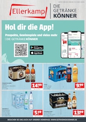 Aktueller Getränke Ellerkamp Prospekt mit Getränke, "DIE GETRÄNKEKÖNNER", Seite 1