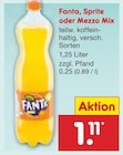 Fanta, Sprite oder Mezzo Mix Angebote bei Netto Marken-Discount Potsdam für 1,11 €