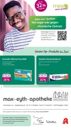 mea - meine apotheke Prospekt für Stuttgart: "Unsere Juni-Angebote", 4 Seiten, 01.06.2026 - 30.06.2026