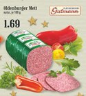 Aktuelles Oldenburger Mett Angebot bei EDEKA in Bergisch Gladbach ab 1,69 €