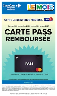 Promotion Console PS5 dans le prospectus Carrefour, valable du 22/09/2026 au 05/10/2026 Promo Console PS5 dans le catalogue Carrefour du moment à la page 82