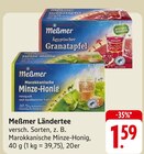 Aktuelles Marokkanische Minze-Honig oder Ägyptischer Granatapfel Angebot bei E center in Trier ab 1,59 €