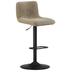 BARHOCKER Webstoff Schwarz, Taupe Eisen Sitzfläche 360° drehbar, Stoffauswahl Angebote von home24 bei XXXLutz Möbelhäuser Kaufbeuren für 59,90 €