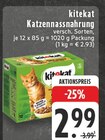 Katzennassnahrung Angebote von kitekat bei EDEKA Oberhausen für 2,99 €