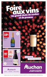 Prospectus Supermarchés de Auchan Hypermarché à Gordes: "Foire aux vins", 56 pages, 24/09/2024 - 07/10/2024