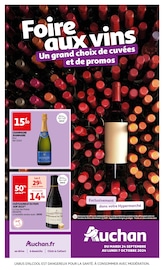 Catalogue Supermarchés Auchan Hypermarché en cours à Gordes et alentours, "Foire aux vins", 56 pages, 24/09/2024 - 07/10/2024