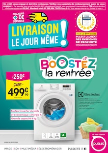 Prospectus Pulsat à Laval, "BOOSTEZ la rentrée", 12 pages de promos valables du 26/08/2024 au 28/09/2024