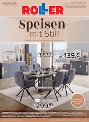 Sideboard im ROLLER Prospekt in Frankenthal Aktueller ROLLER Prospekt mit Sideboard, "Speisen mit Stil!", Seite 1