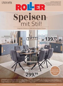 Teppich im aktuellen ROLLER Prospekt (Paderborn) Teppich im ROLLER Prospekt "Speisen mit Stil!" mit 4 Seiten (Paderborn)