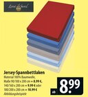 Jersey-Spannbettlaken im Angebot bei famila Nordost in Lüneburg Jersey-Spannbettlaken Angebote von Lena Sund bei famila Nordost Lüneburg für 8,99 €