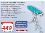Bügeltisch Airboard M Compact Plus Angebote von Leifheit bei GLOBUS Frechen für 9,99 €
