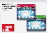 Pure Power Lithium CR2025 Angebote von EDEKA bei E center Darmstadt für 2,99 €
