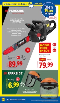 Promotion Ponceuse dans le prospectus Lidl, valable du 15/05/2025 au 21/05/2025 Promo Ponceuse dans le catalogue Lidl du moment à la page 40