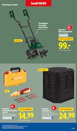 Prix et réduction Bricolage dans le prospectus Lidl en cours Offre Bricolage dans le catalogue Lidl du moment à la page 31