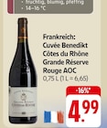 Côtes du Rhône Grande Réserve Rouge AOC im aktuellen Prospekt bei EDEKA in Nieder-Hilbersheim