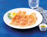 Promo CARPACCIO DE SAUMON ATLANTIQUE DES FJORDS DE NORVEGE U à 7,50 € dans le catalogue Super U à Saint-Alban-Auriolles