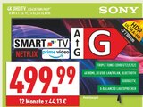 4K UHD TV im Angebot bei Marktkauf in Bielefeld 4K UHD TV Angebote von SONY bei Marktkauf Bielefeld für 499,99 €