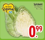 Aktuelle Gemüse Angebote bei EDEKA in Augsburg Aktuelles Spitzkohl Angebot bei EDEKA in Augsburg ab 0,99 €
