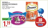 Aktuelles WHISKAS oder DREAMIES KATZENSNACK Angebot bei Marktkauf in Dortmund ab 1,19 €