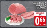 Schweine-Schnitzel im Angebot bei EDEKA in Regensburg Schweine-Schnitzel Angebote bei EDEKA Regensburg für 0,66 €