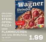Steinofen-Pizza Salami Angebote von Wagner bei EDEKA Voerde für 1,99 €