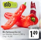 Aktuelles Bio Spitzpaprika rot Angebot bei EDEKA in Ulm ab 1,49 €