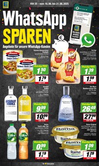 Wasser im aktuellen EDEKA Prospekt (Hamm) Wasser im EDEKA Prospekt "Aktuelle Angebote" mit 15 Seiten (Hamm)