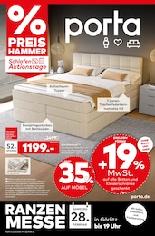 porta Möbel Prospekt für Neißeaue mit 12 Seiten porta Möbel Prospekt für Neißeaue: "PREIS HAMMER", 12 Seiten, 22.02.2026 - 28.02.2026