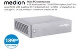 Mini PC S06E MD35355 von Medion im aktuellen V-Markt Prospekt für 189,00 €