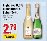 Light live 0,0% alkoholfrei Angebote von Light live bei Marktkauf Arnsberg für 2,79 €