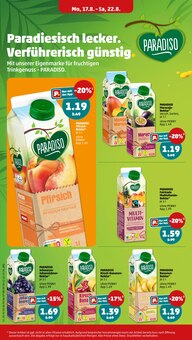 Saft im Penny Prospekt "Wer günstig will, muss Penny." mit 38 Seiten (Duisburg)