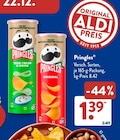 Aktuelle Pringles Angebote bei ALDI SÜD in Stuttgart Aktuelles Sour Cream & Onion Angebot bei ALDI SÜD in Stuttgart ab 1,39 €