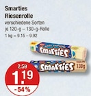 Riesenrolle von Smarties im aktuellen V-Markt Prospekt für 1,19 €