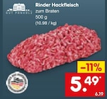 Aktuelles Rinder Hackfleisch Angebot bei Netto Marken-Discount in Mannheim ab 5,49 €