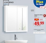 Armoire de toilette miroir - LIVARNO home en promo chez Lidl Béziers à 49,99 €