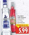Vodka von Puschkin im aktuellen E center Prospekt