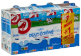 Lait Demi-Écrémé Auchan en promo chez Auchan Hypermarché Valence à 7,25 €