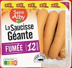 Saucisses géantes fumées - Saint Alby - Lidl à Asnières-sur-Seine Saucisses géantes fumées - Saint Alby en promo chez Lidl Asnières-sur-Seine à 7,99 €