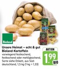 Unsere Heimat – echt & gut Bioland-Kartoffeln Angebote von Bioland bei E center Esslingen für 1,99 €
