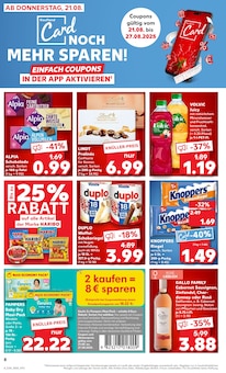 Wasser im Kaufland Prospekt "Aktuelle Angebote" mit 52 Seiten (Berlin)