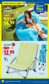 Fauteuil Angebote im Prospekt "Le vrai prix des bonnes choses" von Lidl auf Seite 16