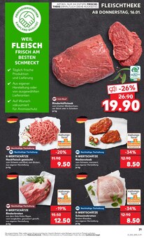 Steak im Kaufland Prospekt "Aktuelle Angebote" mit 56 Seiten (Wiesbaden)