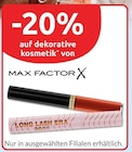 -20% von Max Factor bei budni im Angebot -20% von Max Factor im aktuellen budni Prospekt