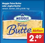 Feine Butter oder Joghurtbutter Angebote von Meggle bei Netto Marken-Discount Görlitz für 2,49 €