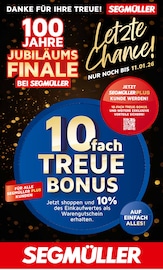 Aktueller Segmüller Möbel & Einrichtung Prospekt in Bergheim und Umgebung, "Letzte Chance! - 100 Jahre Jubiläumsfinale bei Segmüller" mit 4 Seiten, 24.12.2025 - 10.01.2026
