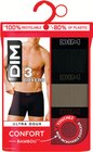 Lot de 3 boxers pur confort - DIM en promo chez Intermarché Hyper Nancy à 13,45 €